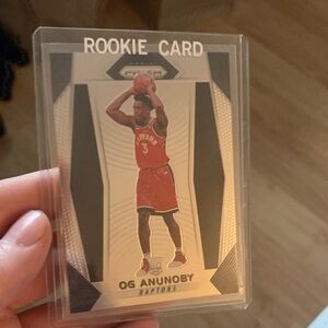 OG Anunoby Panini Prizm Rookie Card W/ Hard Case